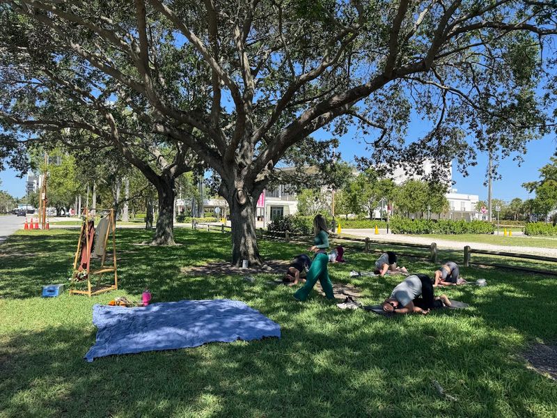 Free Yoga Class At 11am Every Market Day