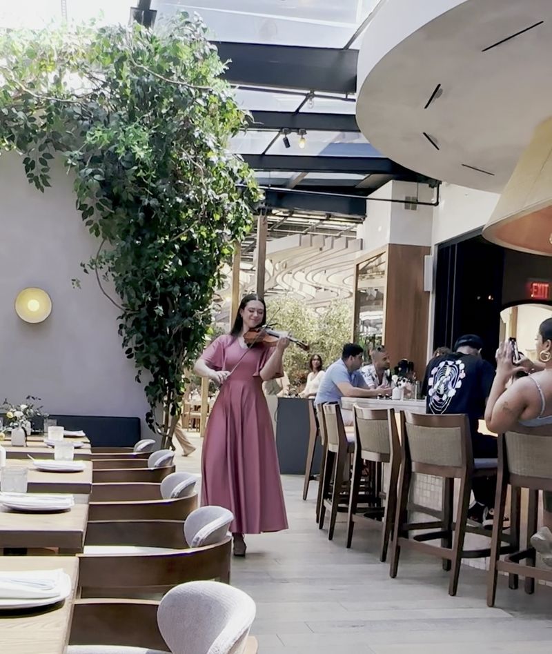 Ambiance: Violin, Design, And Dress Code