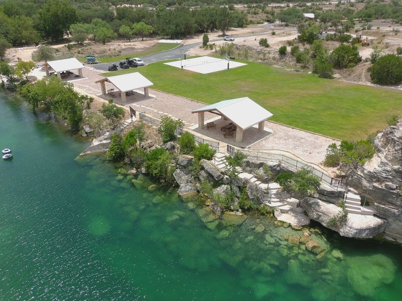 Waterfront Pavilions and Private River Park