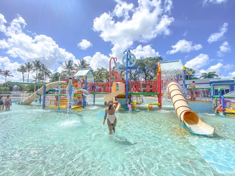 Water Playground Built for the Little Ones