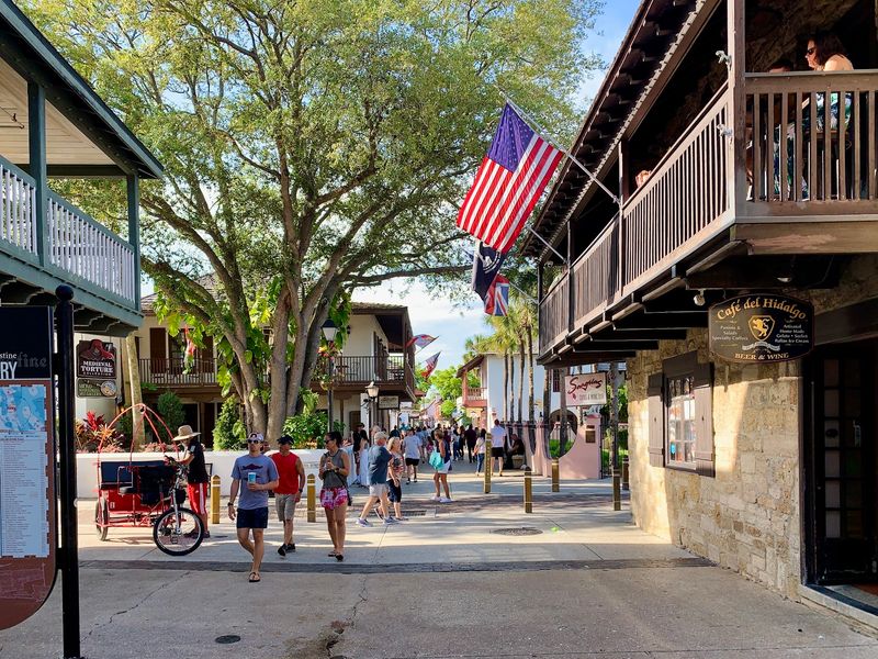 St. George Street's Pedestrian-Only Charm