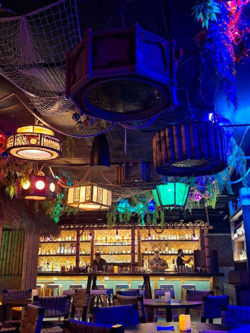 Modern Tiki Aesthetic Meets Mayan Inspiration