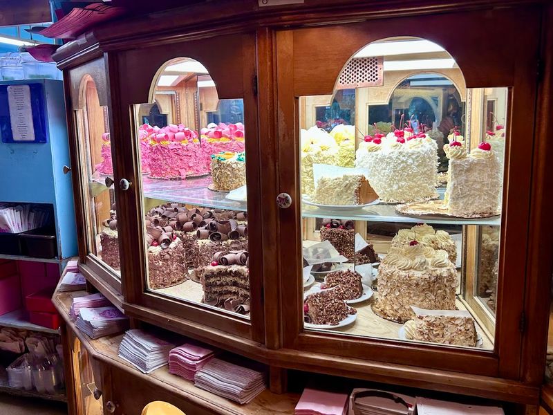 A Bakery Counter Loaded With Fresh, Irresistible Treats