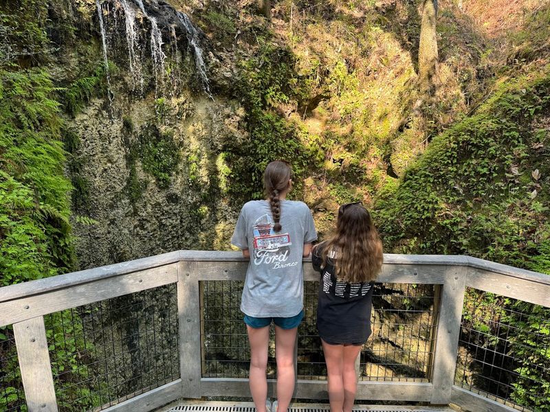 The 70-Foot Waterfall Overlooks