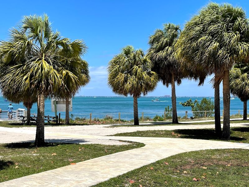 Bike Trails Wind Through Coastal Hammock and Shoreline
