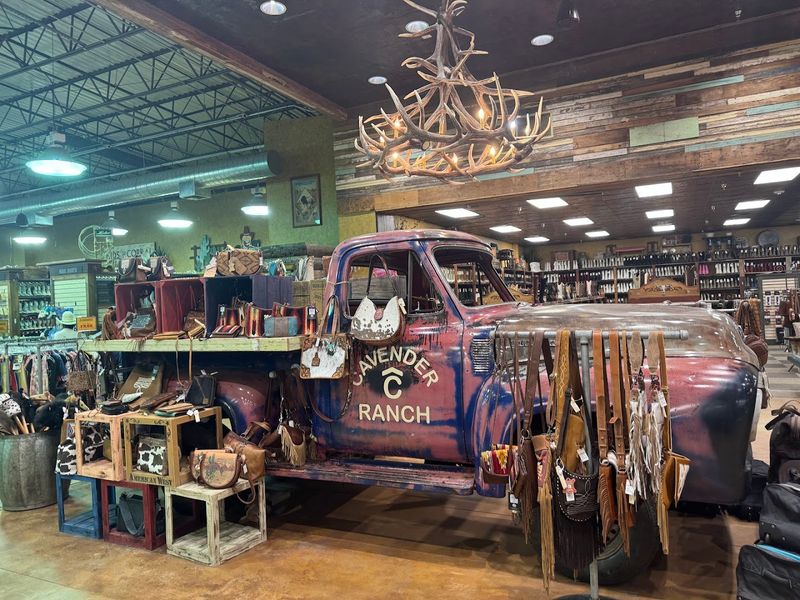 Full Western Lifestyle Store With Authentic Texas Atmosphere