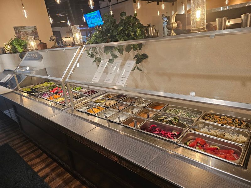 A Salad Bar With Real Range