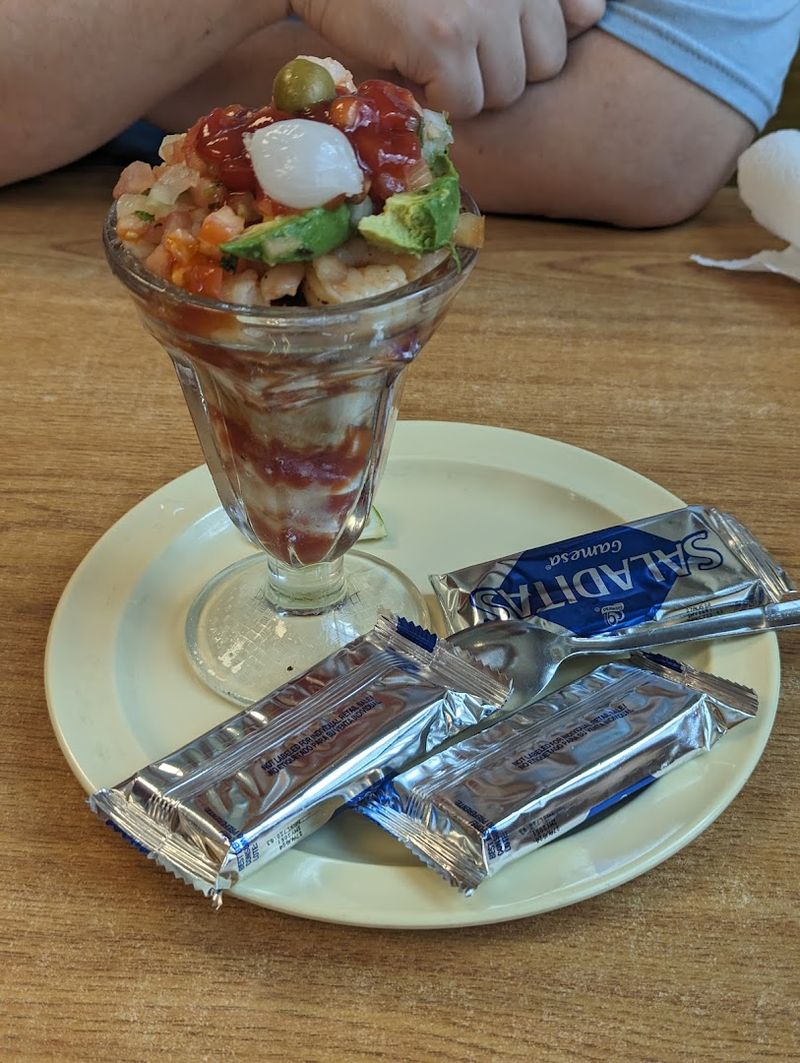 Fresh Shrimp Cocktail That Had Customers Too Hungry to Take Photos