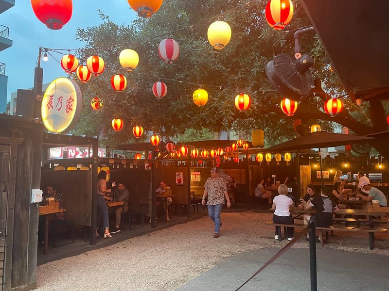 Outdoor Patio That Feels Like a Tokyo Alley