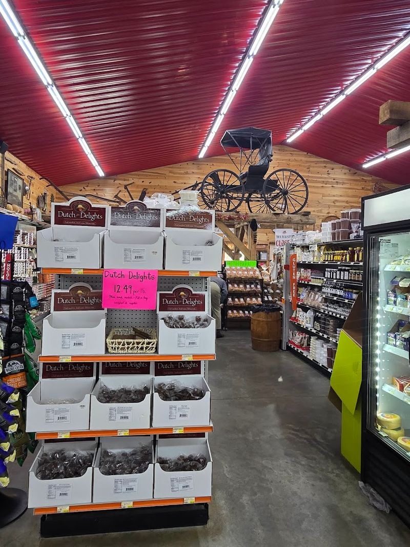 Inside, The Market Is Packed With Temptations