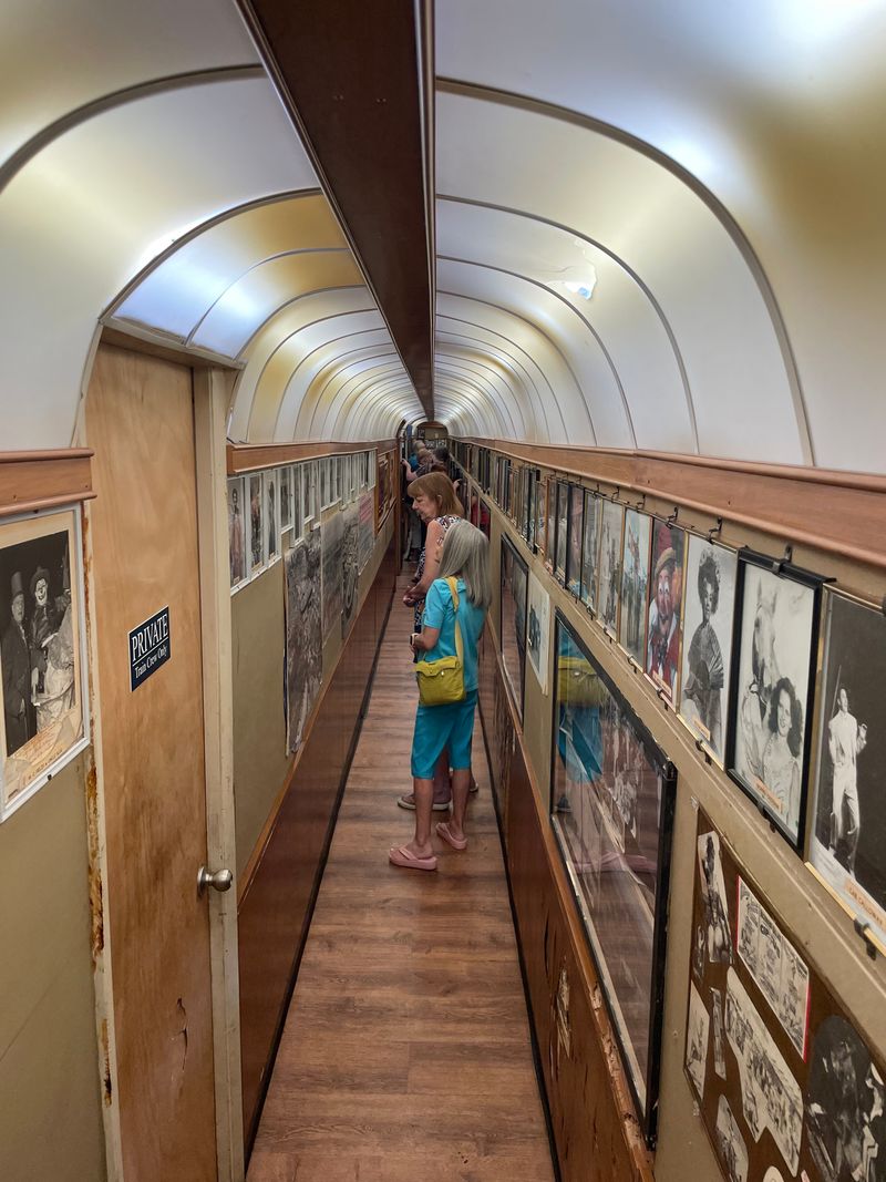 Circus Museum In The Back Cars