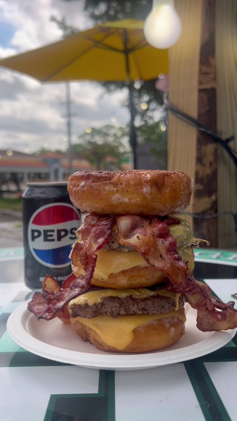 The Donut Burger That Defies Logic