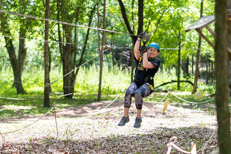 Zip Lines Add Speed and Excitement to Your Tree Adventure