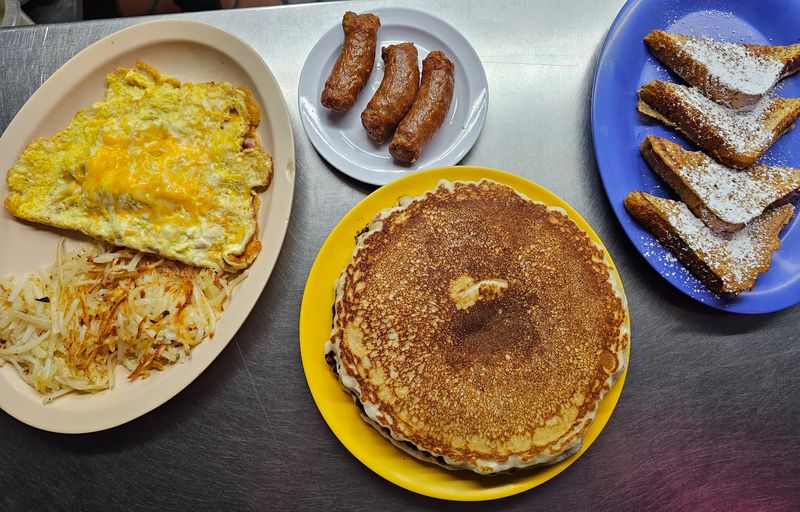 Lunch is available, but breakfast steals the spotlight