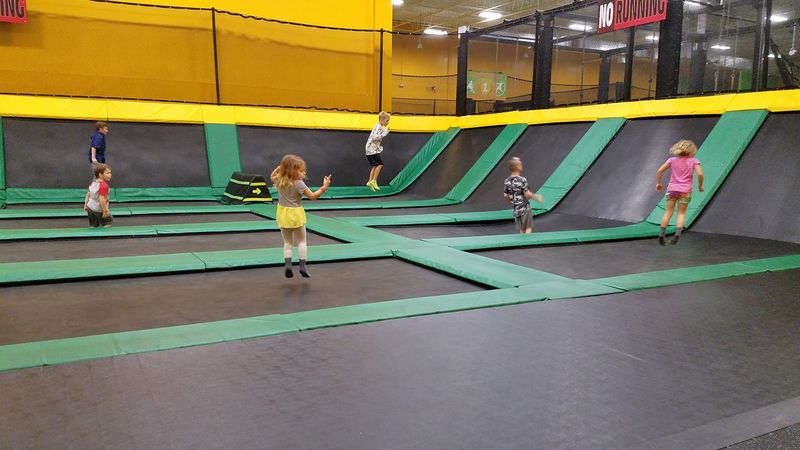 Trampoline Park with Dodgeball Courts
