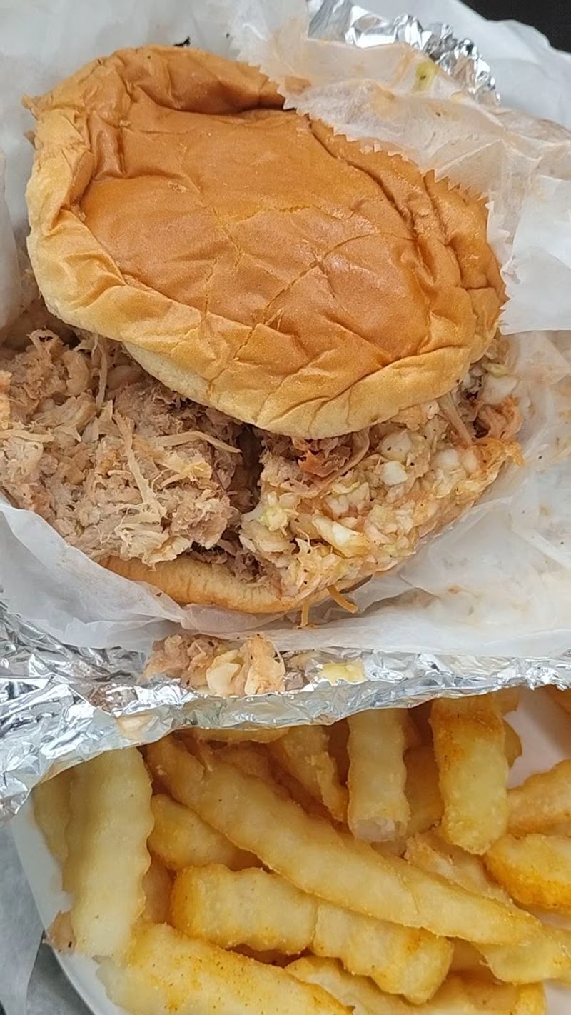 The Classic Chopped Pork Sandwich