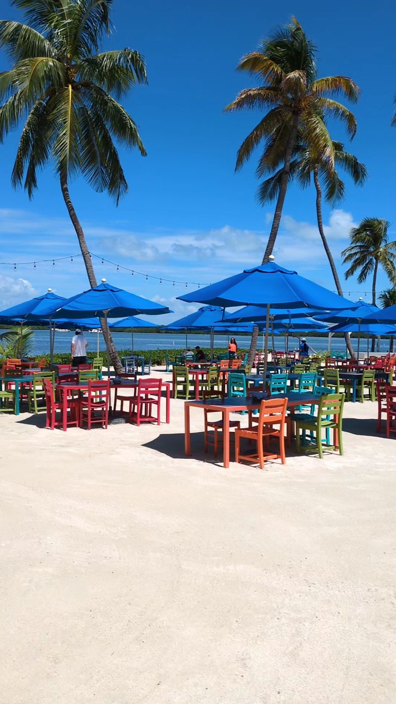 Beachfront Dining With Your Toes in the Sand