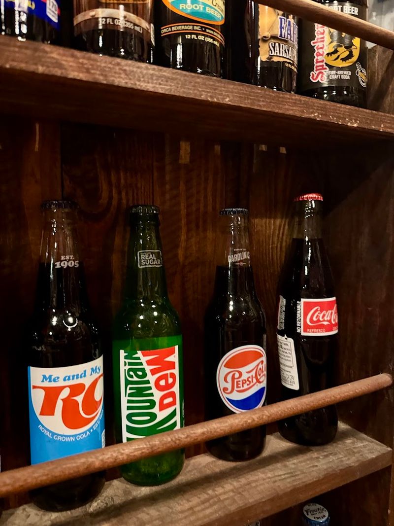 Unique Sodas and Beverage Selection