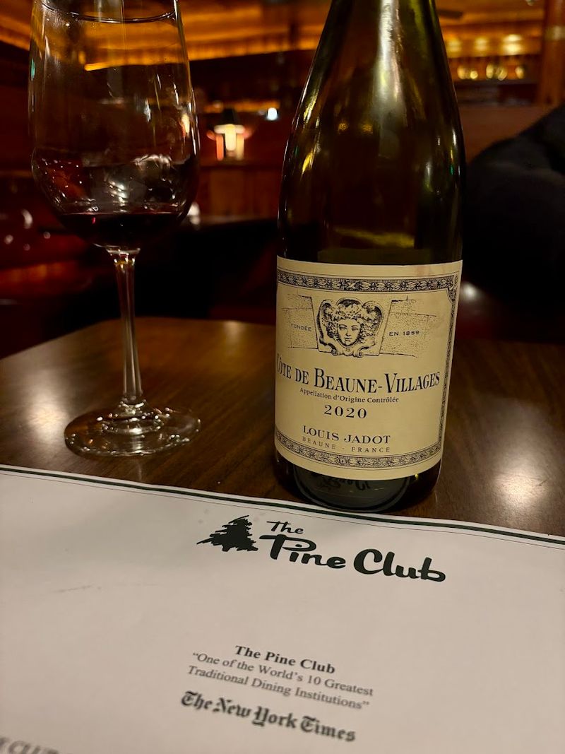 The Bar And Wine List