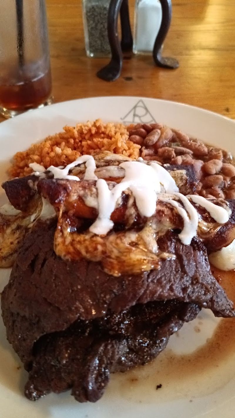 Carne Asada With Cheese Enchiladas