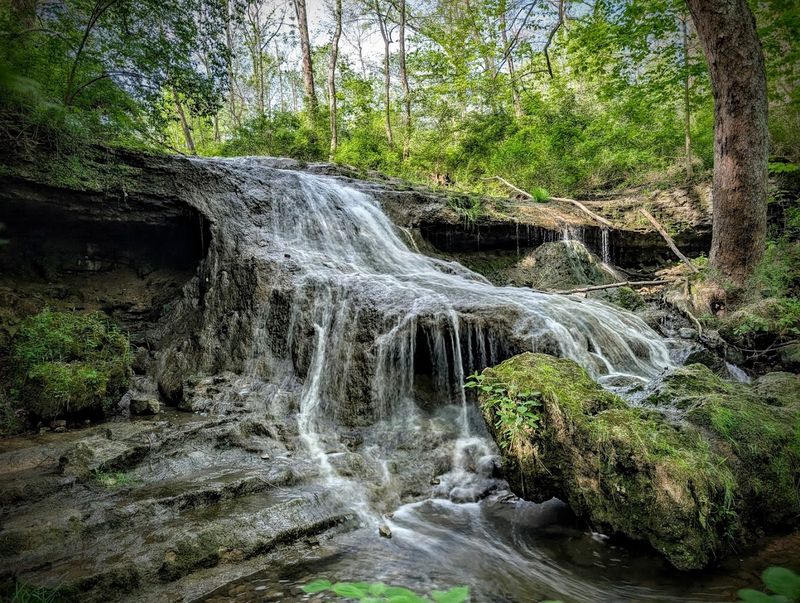 The Secret Waterfall Above Hosterman Lake
