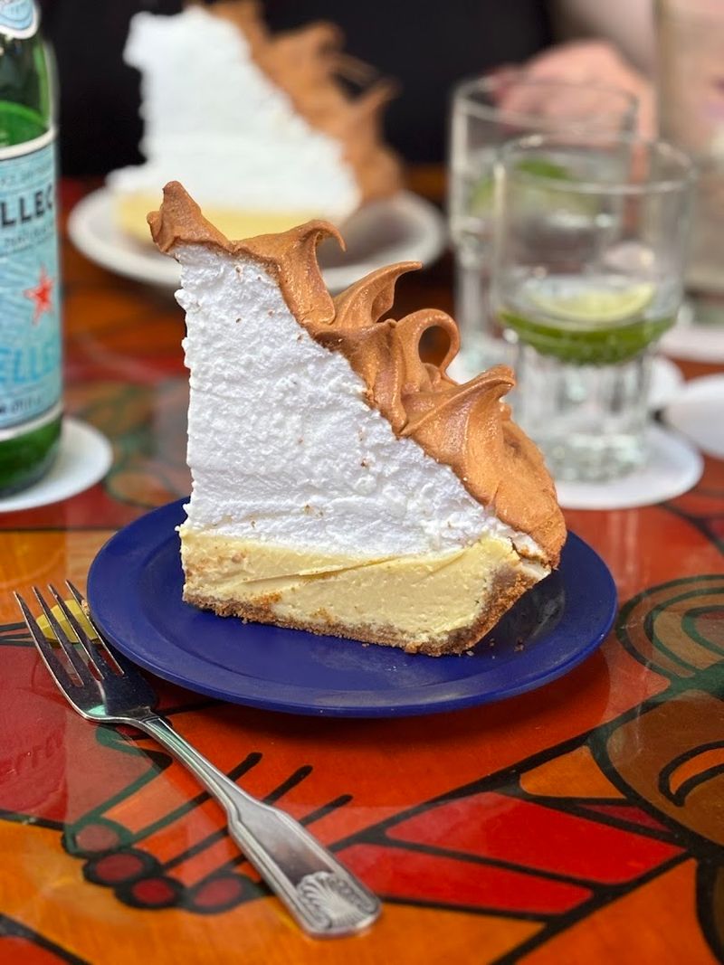 Key Lime Pie At Blue Heaven (Key West)