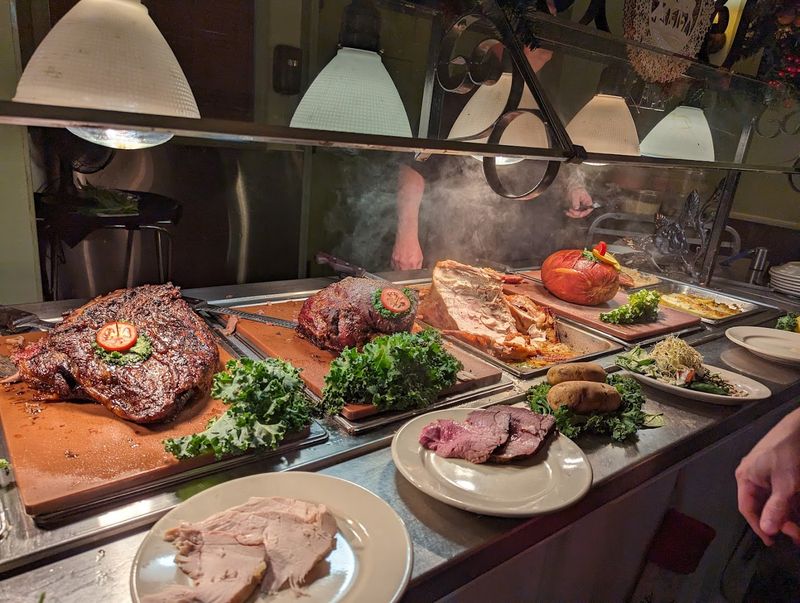 Carved Meats That Anchor The Meal