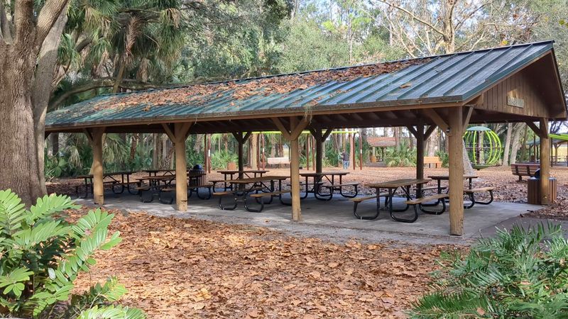 Seven Covered Pavilions for Celebrations