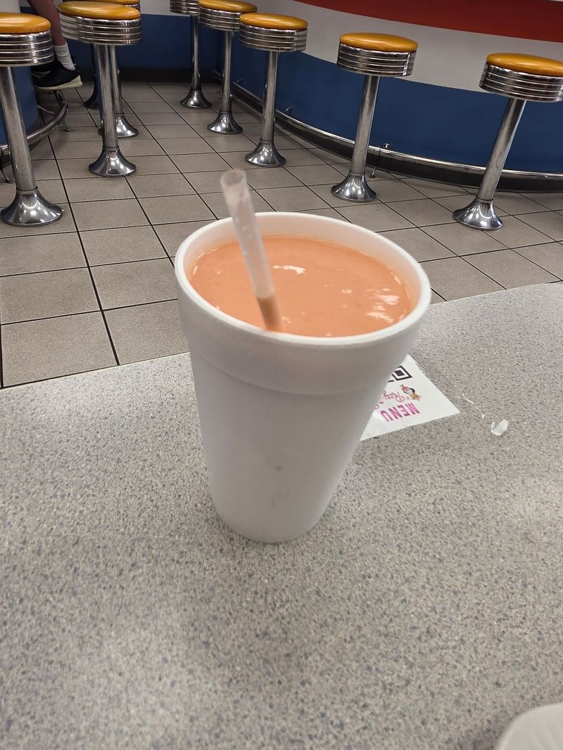 Fresh Batidos and Guarapo in Tall Cups