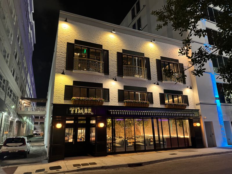 Where TIMBR Restaurant & Lounge Is Located