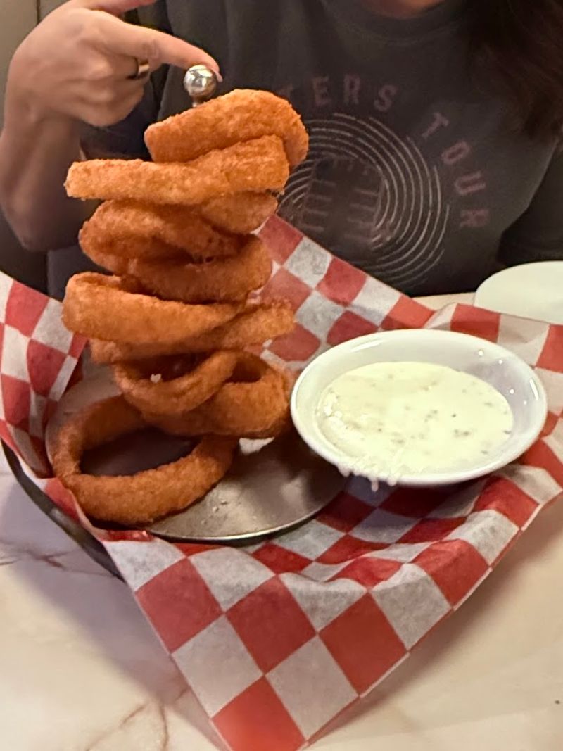 Onion Ring Tower and Shareable Sides
