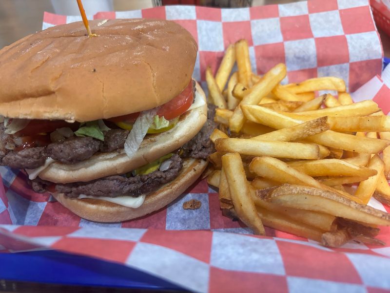 People Drive From All Over Florida for the Giant Burgers at This Classic Spot