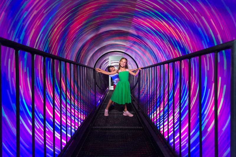 Vortex Tunnel: Walking On Wobbly Reality