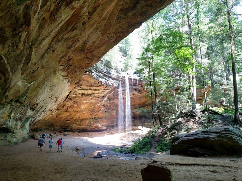 Ash Cave, South Bloomingville, OH