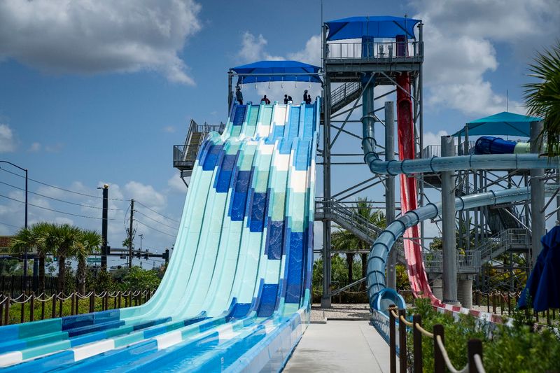 Racing Slides Without the Kid Traffic