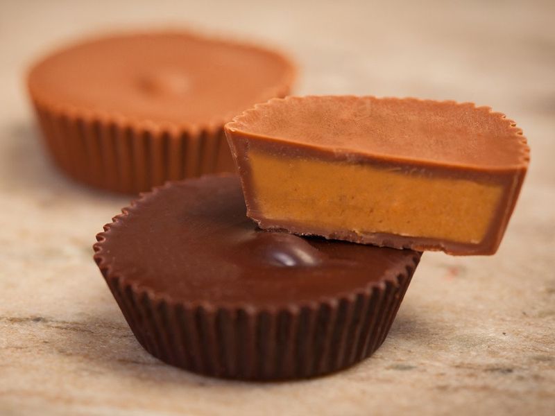 Peanut Butter Eggs and Cups