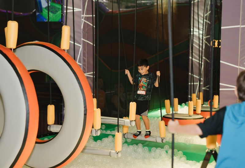 Ninja Warrior Course That Challenges Every Skill Level