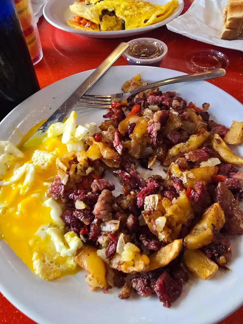 American Breakfast That Rivals The Caribbean Menu