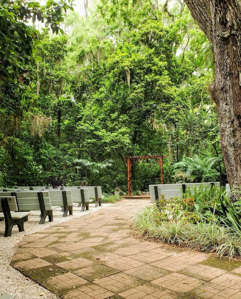 A Hidden Chapel Hosts Weddings Amid The Greenery