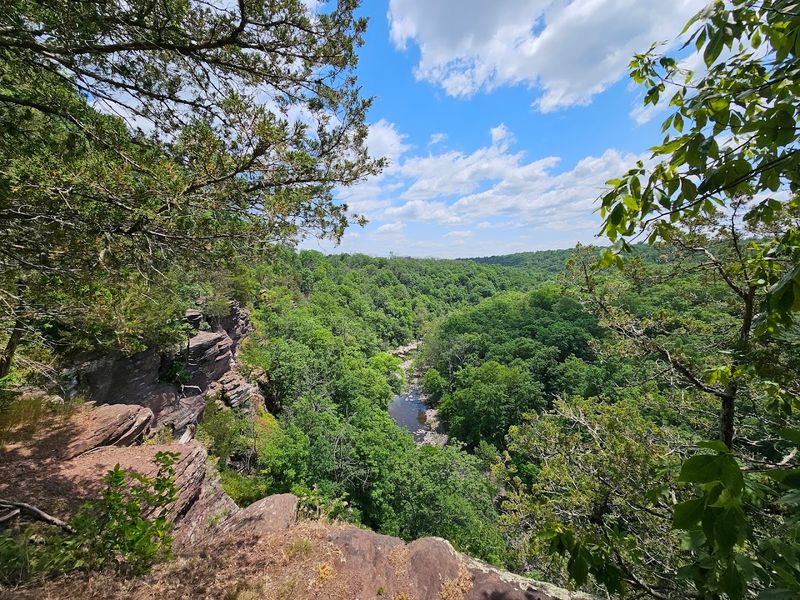 High Rock Trail, Worlds End State Park, PA