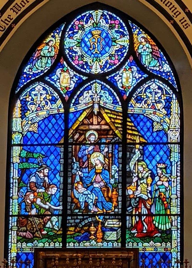 Stained Glass Windows Create Kaleidoscope of Sacred Light