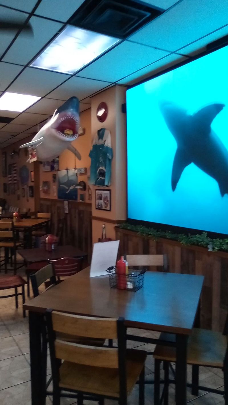 Shark Decor and Jaws Memorabilia Everywhere You Look