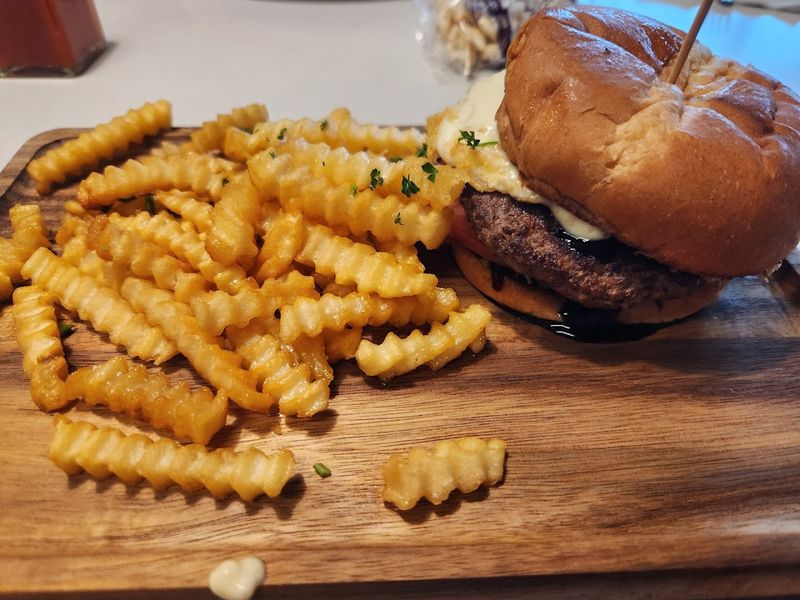 Black and Blue Burger