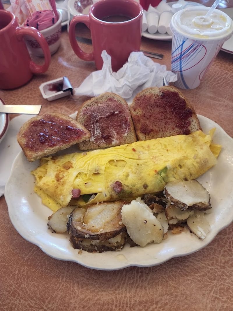 Breakfast is the star of the menu