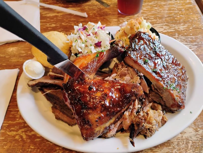 BBQ Sampler Platter for the Indecisive Foodie
