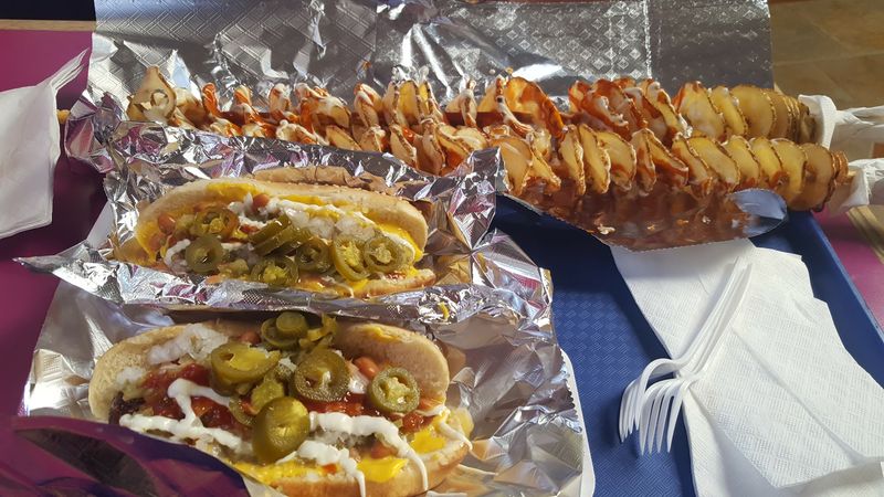 Food Vendors Serve Authentic Border Flavors