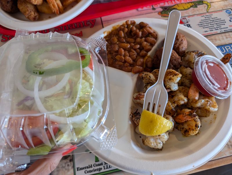 Grilled Amberjack, Grouper, and Mahi