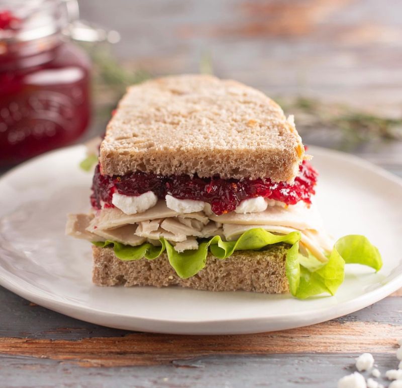 Turkey and Cranberry Sandwich