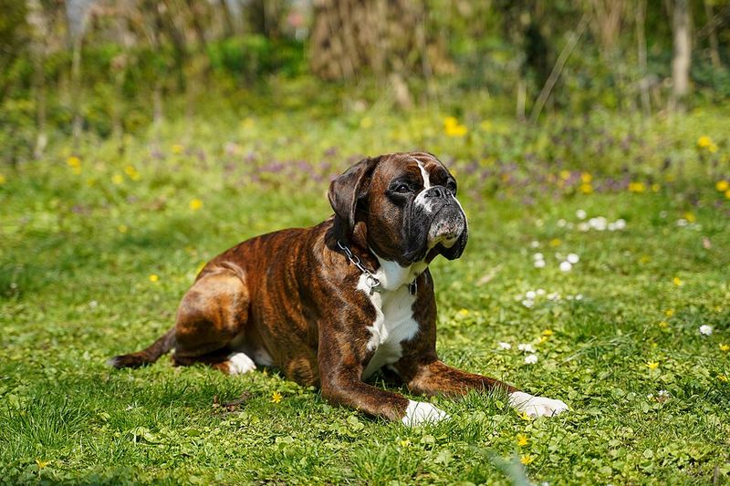 Some dog breeds are perfectly happy slowing life down once the adventure is over 13 Boxer