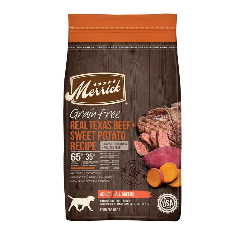 Merrick Grain-Free Texas Beef & Sweet Potato Recipe